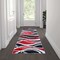 Flash Furniture Red 2' x 7' Ripple Patterned Indoor Area Rug OKR-RG1109-27-RD-GG - alternate 1